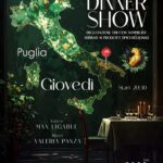 Si parte con la Puglia

 Giovedì 16 Ottobre Ore 21:00

 Fred 246 – Cena, Musica,…