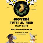 Ogni giovedì notte è speciale al Fred! 

 Ti aspettiamo ogni giovedi’ dalle 22:0…