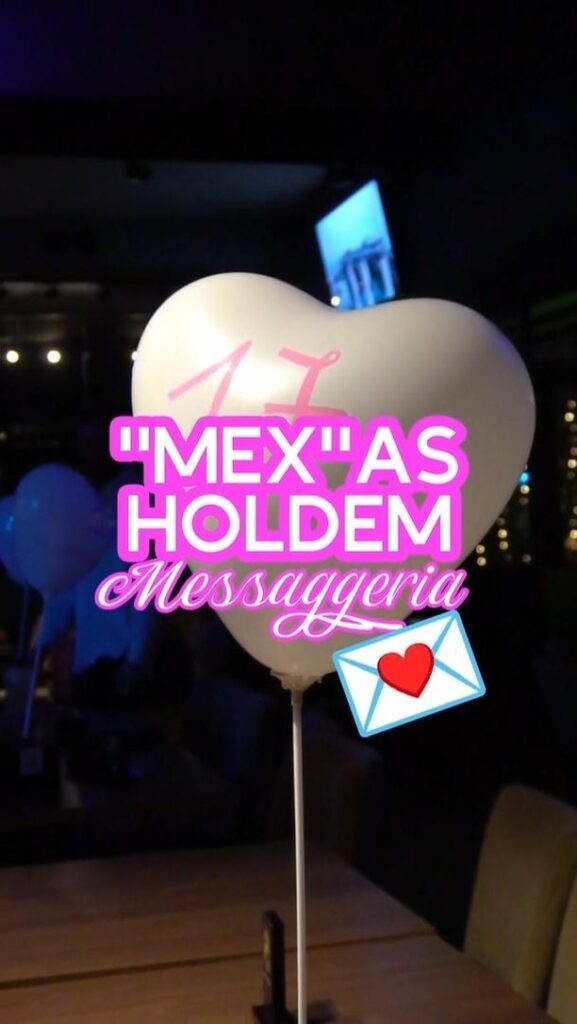 "MEX"AS HOLDEM torna giovedì! 

Se aspetti l'occasione giusta per incontrare la ...