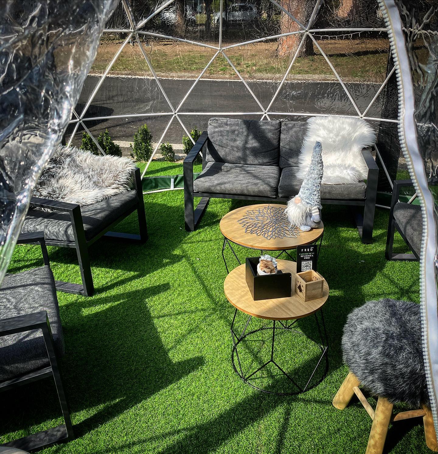 Into the igloo#fred246cafe #casalpaocco #roma #cocktailbar #igloo #mangiarearoma...