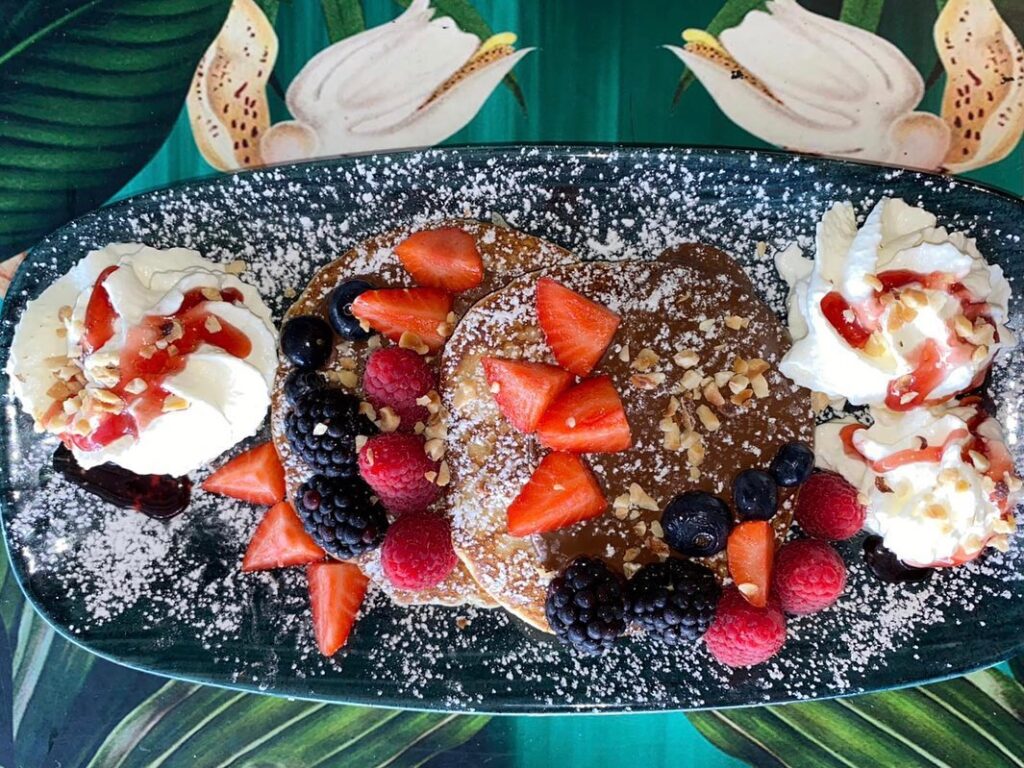 Pancakes are always a Good idea #fred246cafe #bar #breakfast #breakfastinrome #p...