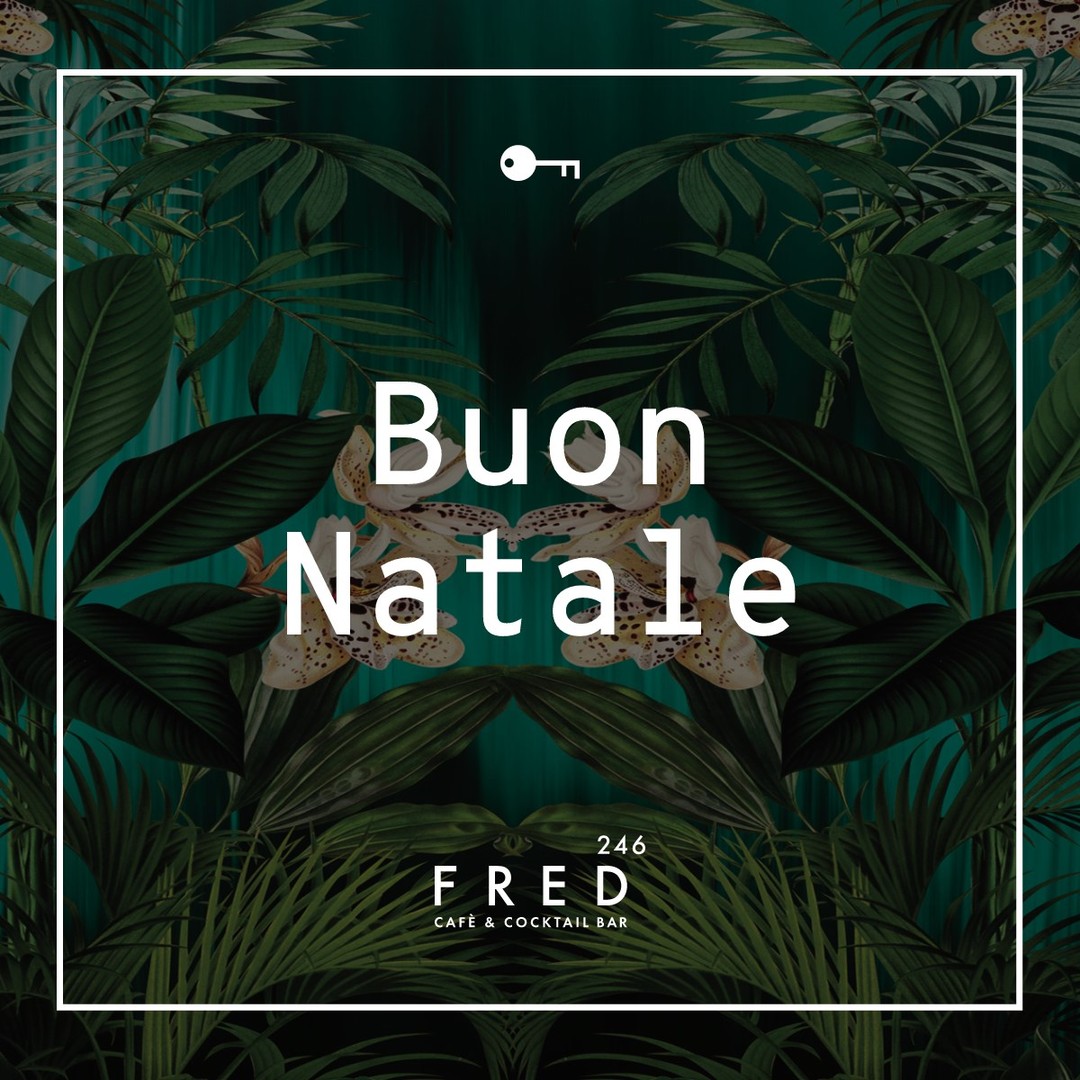 Fred ti augura Buon Natale  #fred246cafe...