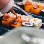 Ogni giorno l’apericena con il #sushi  fusion giappo/brasiliano , accompagnato d…