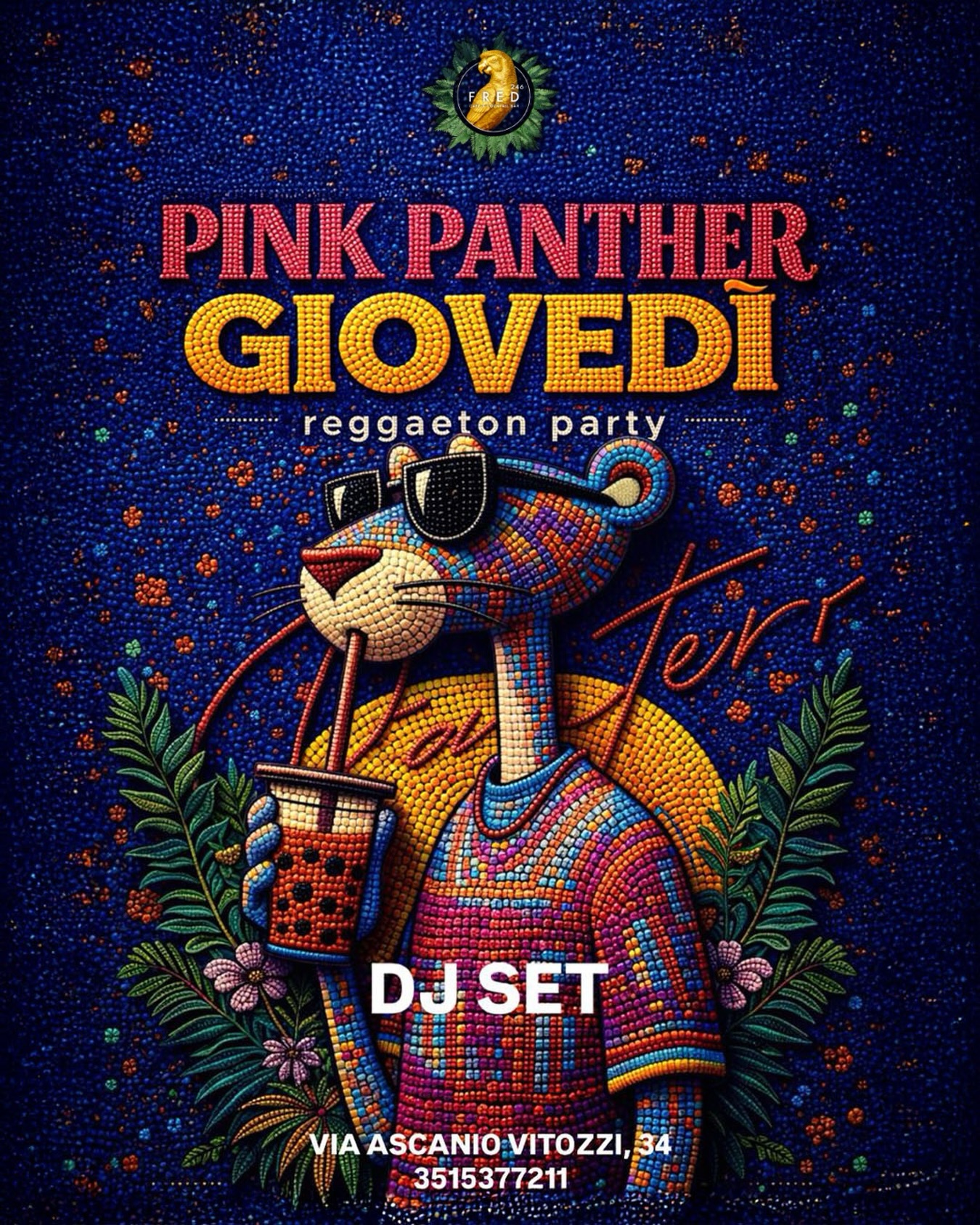 Giovedì sera da Fred Cafe 
Reggaeton vibes tutta la notte 

Dj set start 22:00
A...