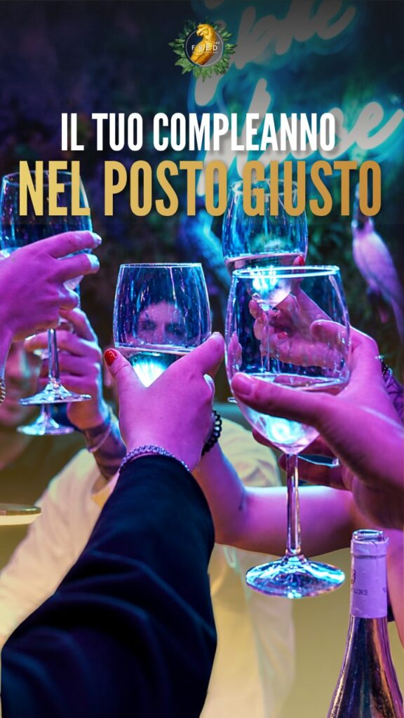 Festeggia il tuo compleanno da Fred Cafè e regalati una serata pensata davvero i...