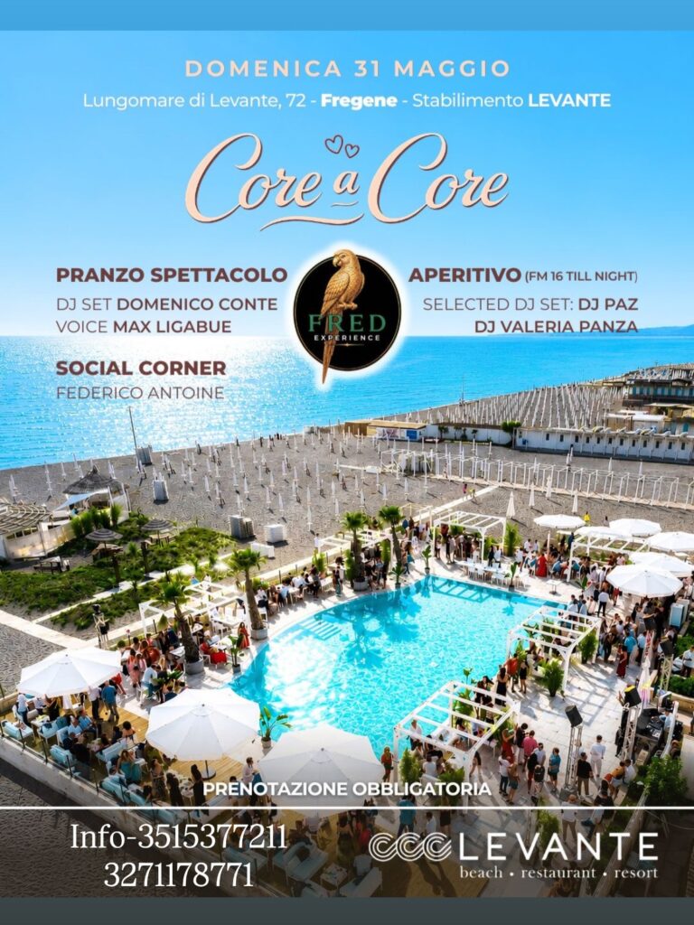 Manca pochissimooooo 

DOMENICA 31 MAGGIO ci spostiamo al Levante per un evento ...